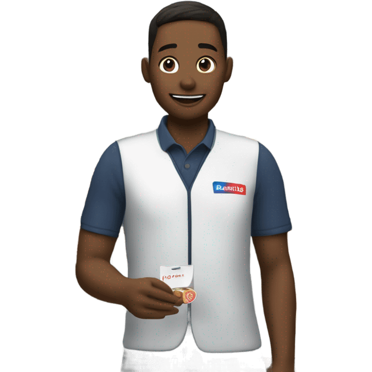 Gas station clerk emoji