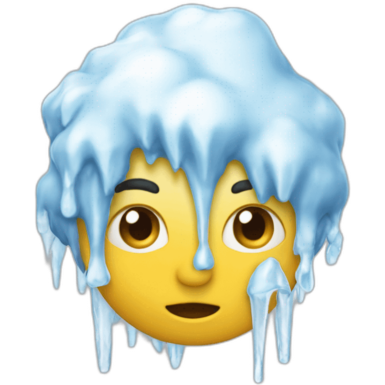 Tempête de glace  emoji