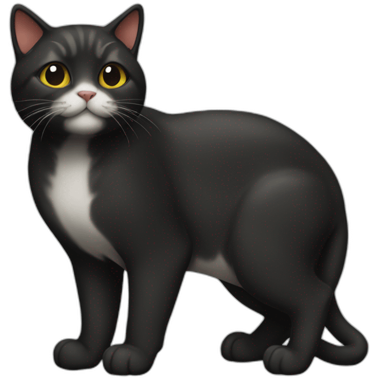 cat-black-cola emoji