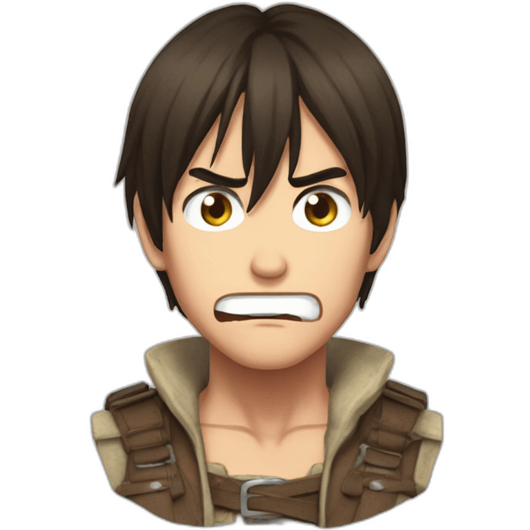 Eren Jaeger hangry emoji