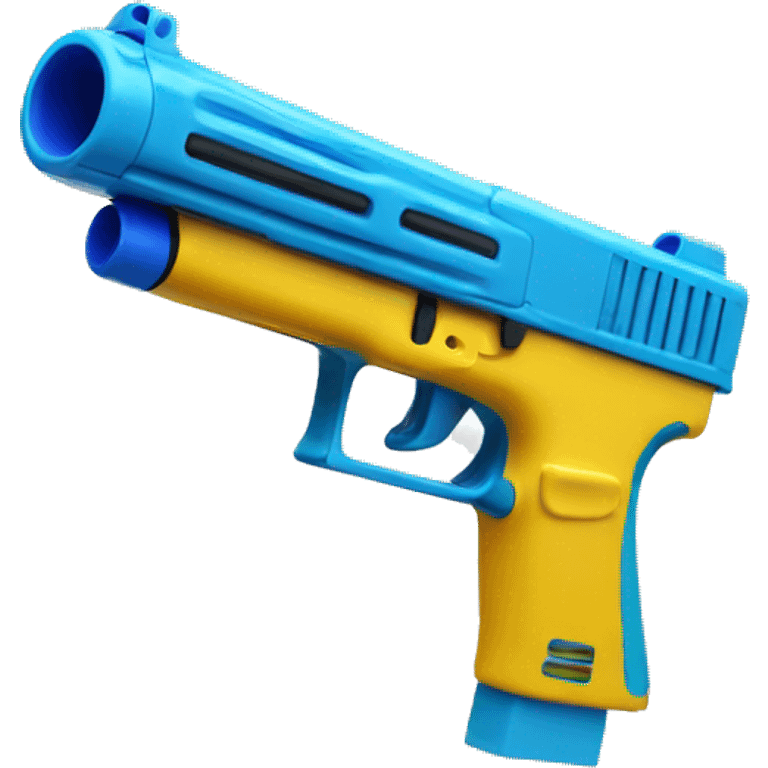 Water gun glock emoji