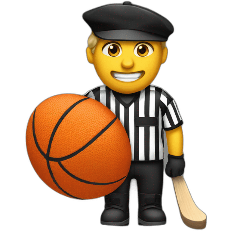 hockey referee emoji