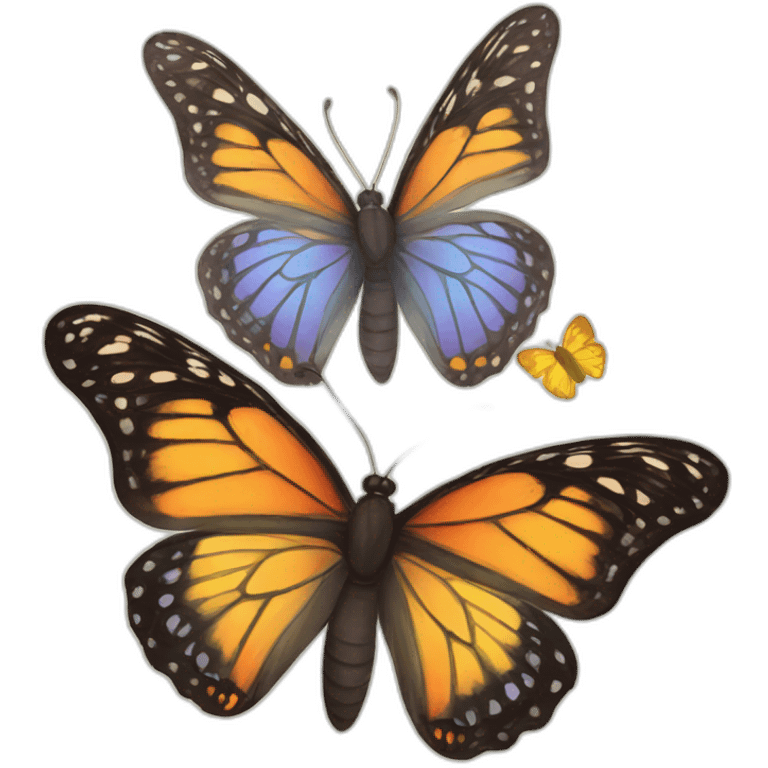 Mariposas emoji