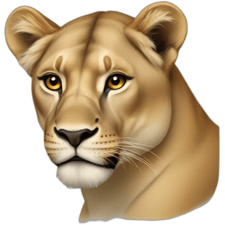 lioness emoji