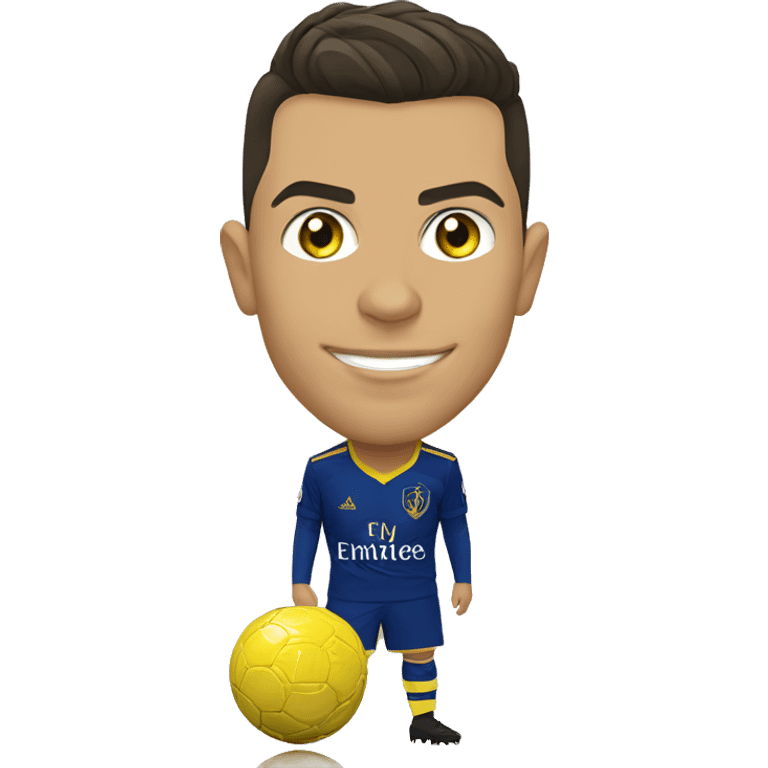 Cristiano Ronaldo at Al Nassr emoji