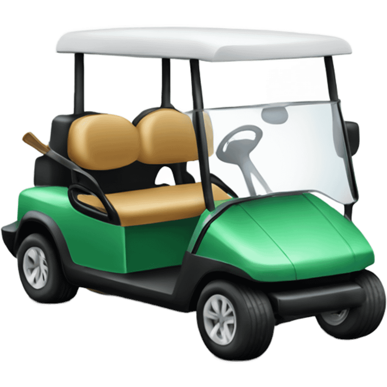 Golf cart  emoji