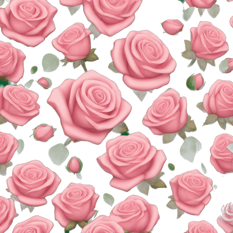 Emerald roses emoji