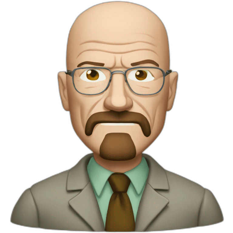 Walter white making his buisness emoji