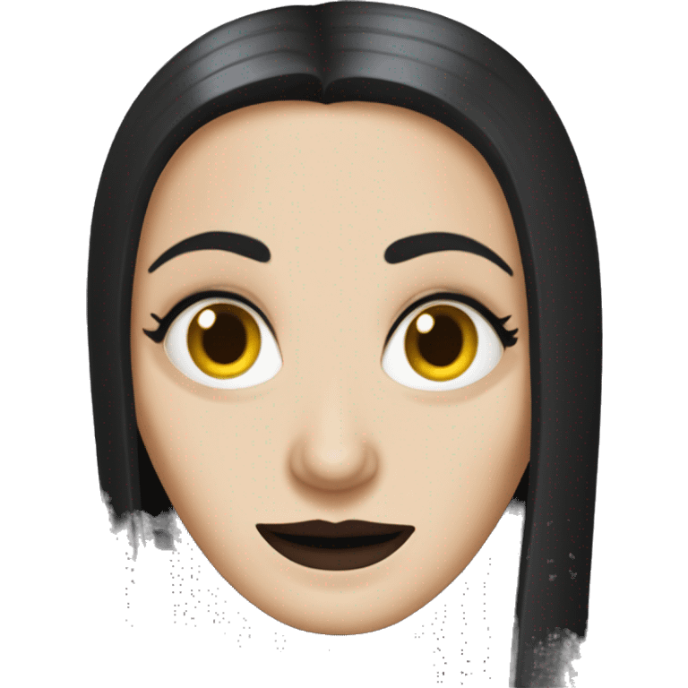 Morticia Addams emoji