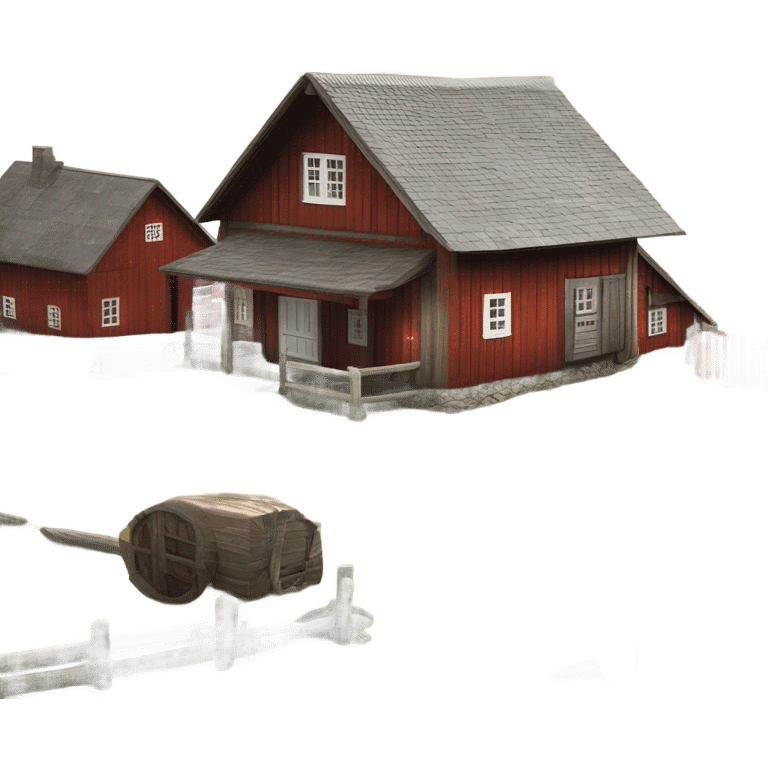 classic norwegian farm emoji