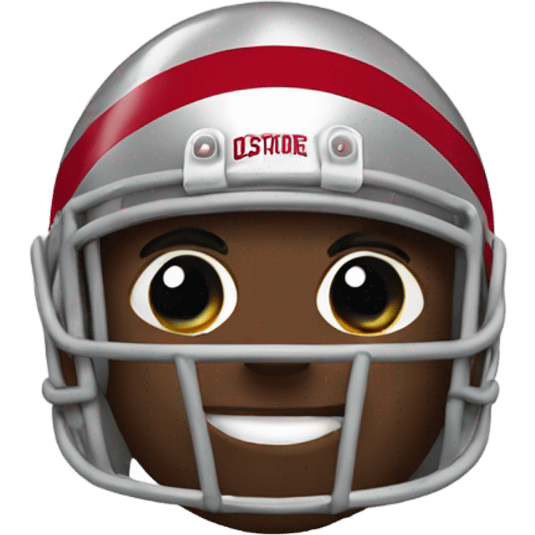 Ohio state Buckeye emoji