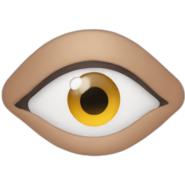 Eye shadow emoji