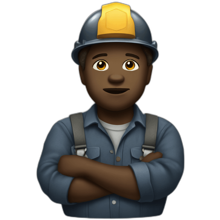 Gary Coleman coal miner emoji