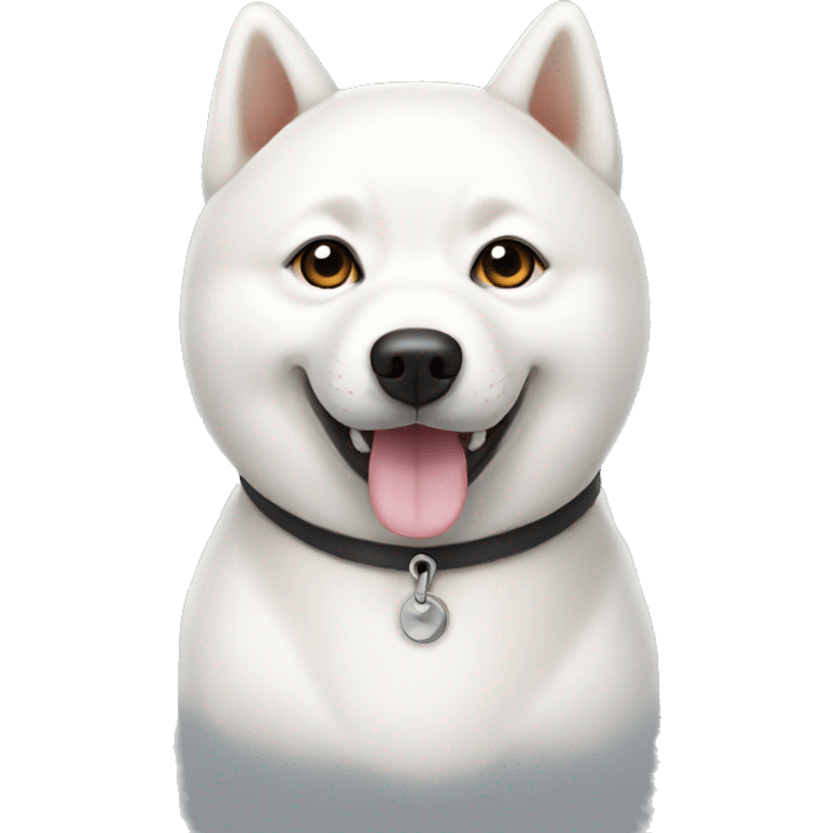 white shiba inu emoji