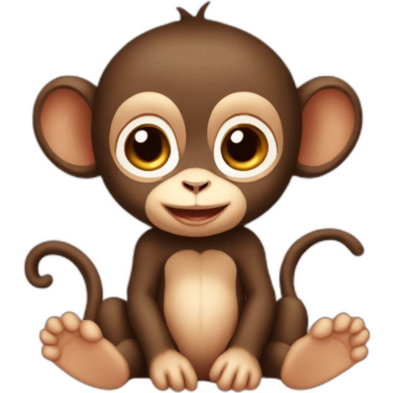 baby monkey emoji