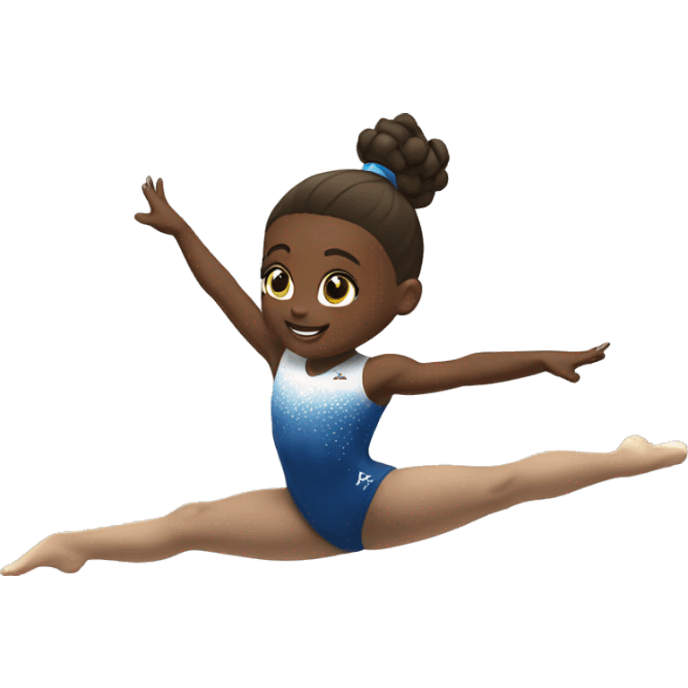 summer olympics girl beam gymnastics emoji