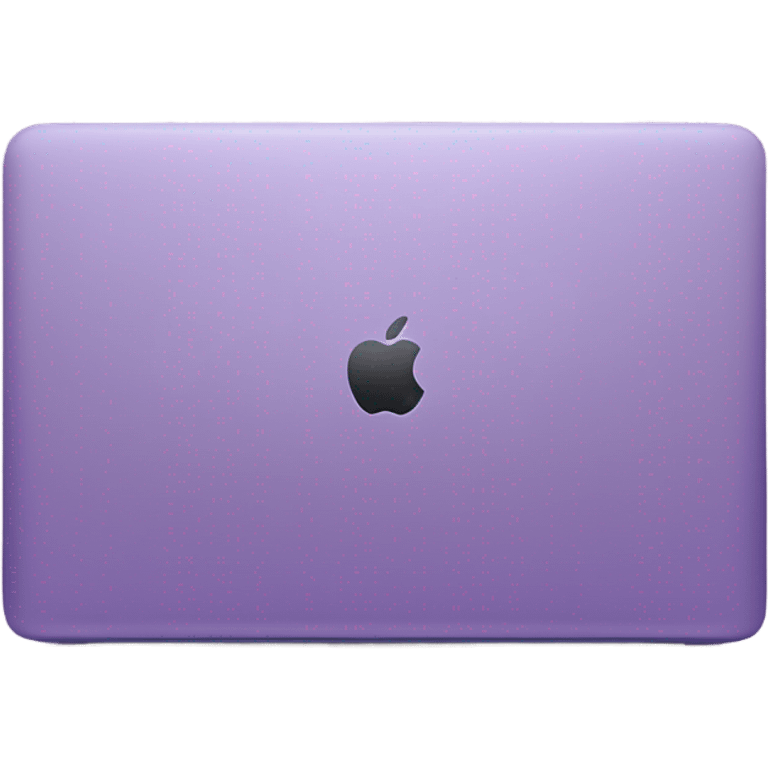 Purple Macbook emoji