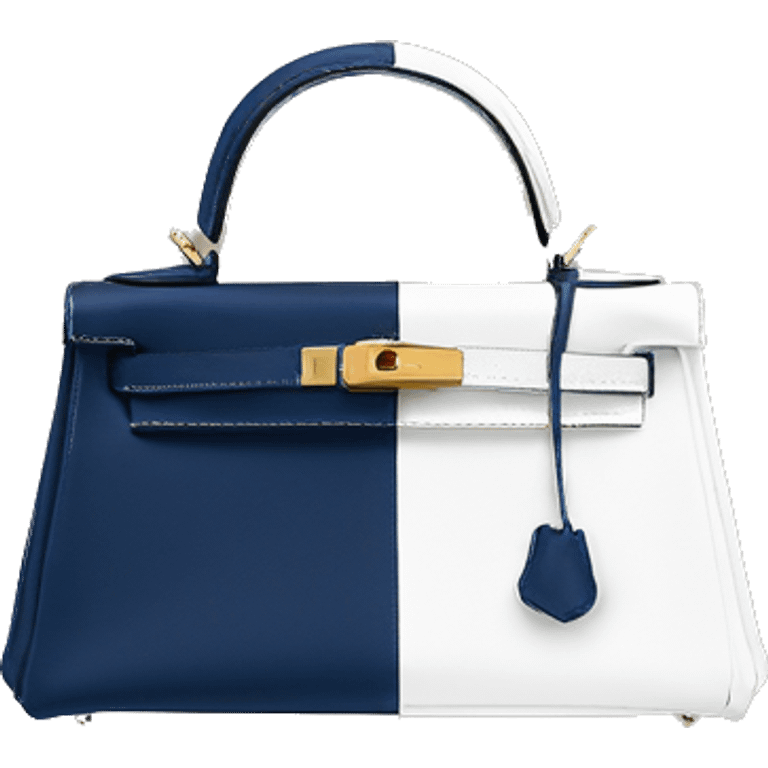 Navy blue hermes mini Kelly bag hermes emoji