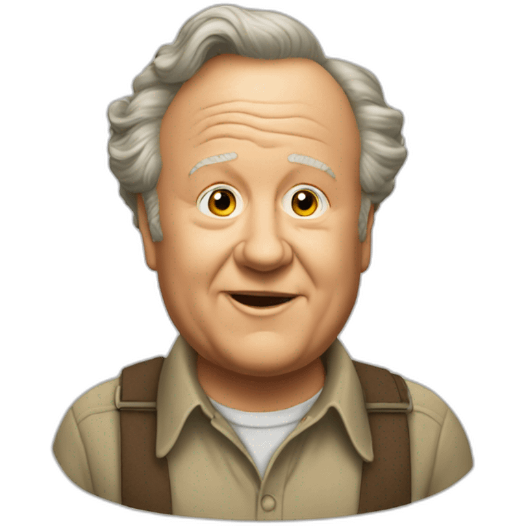 Archie Bunker emoji