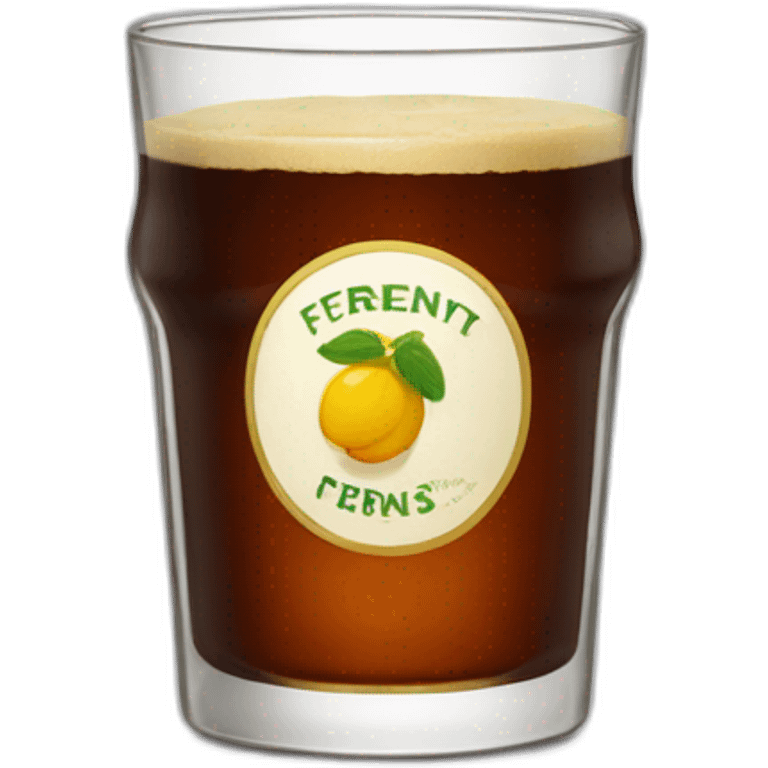 vaso de fernet emoji