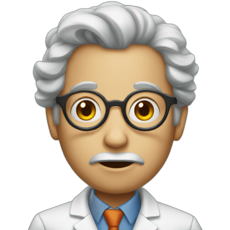 terrifying scientist emoji