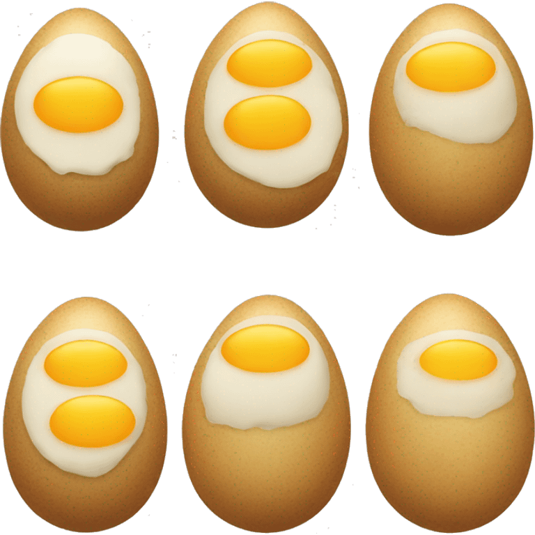 eggs with potatoes emoji