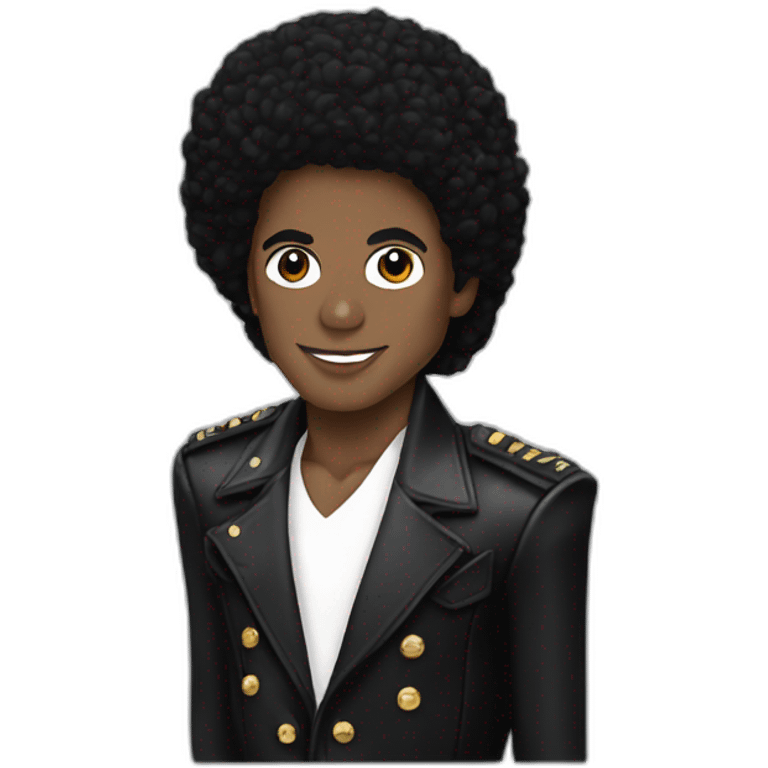 Black Michael jackson emoji