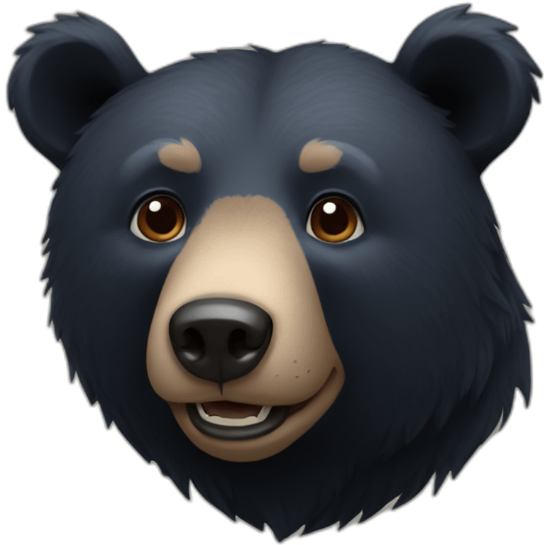 Black bear emoji