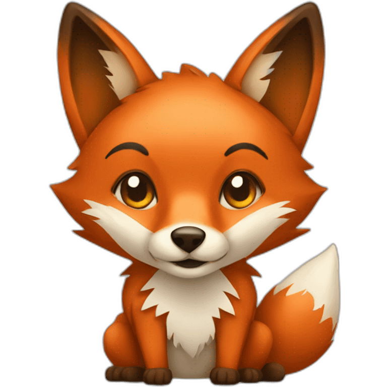 a crafty fox emoji