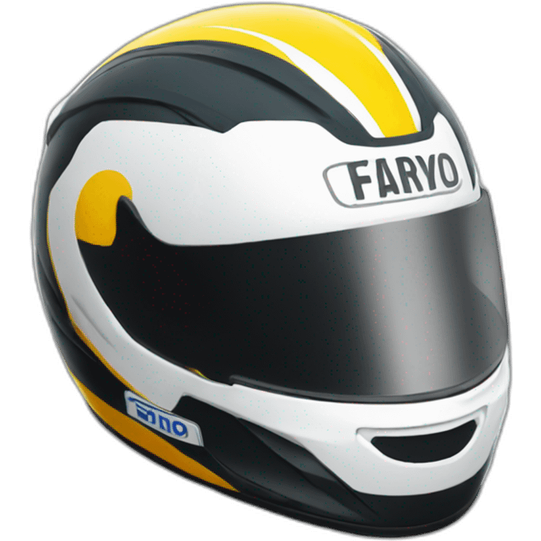 F1 helmet emoji