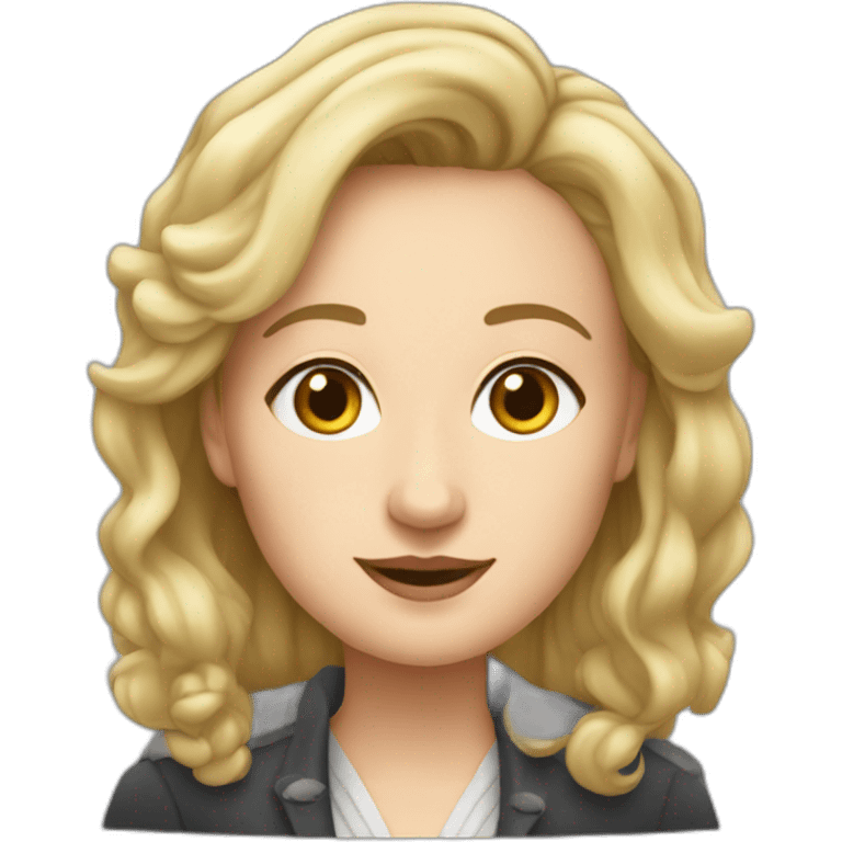 Angèle van laeken emoji