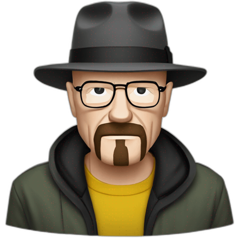 heisenberg breaking bad iOS style emoji