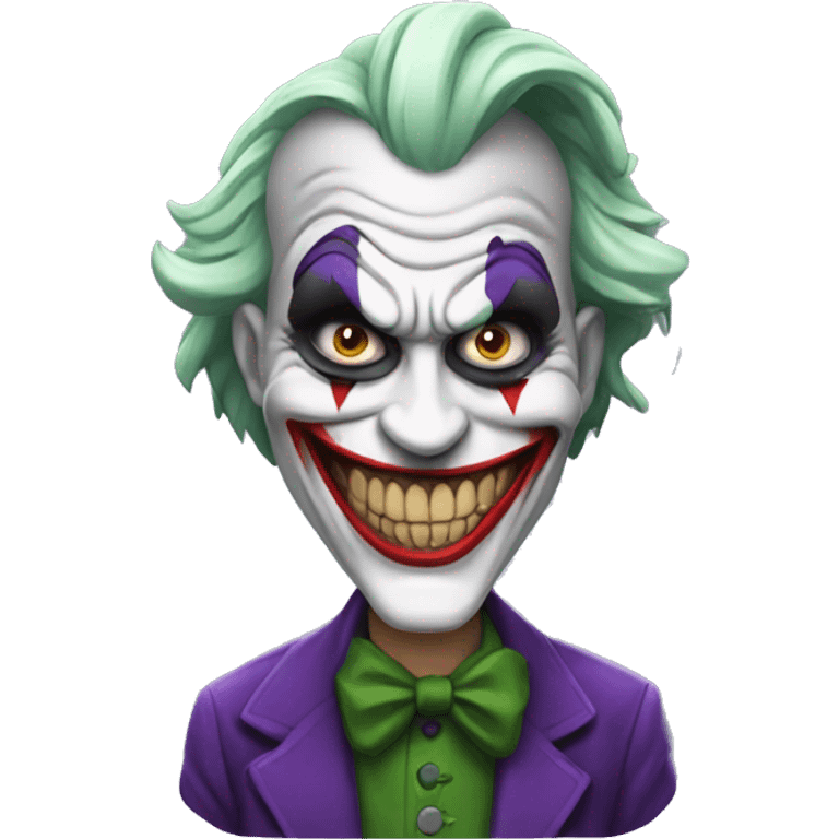 The scary joker emoji pack emoji