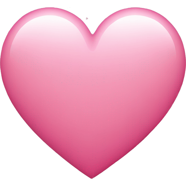 Pink heart emoji