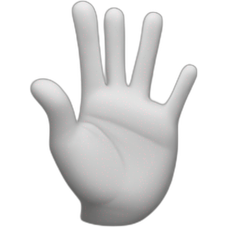 waving hand emoji