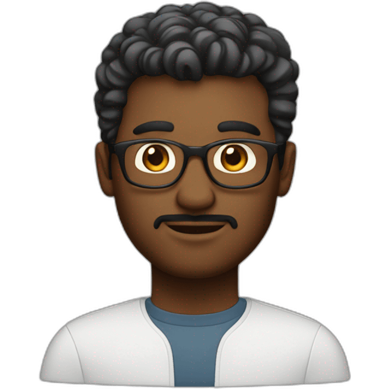 white man, graphic designer behind a macbook pro retina emoji