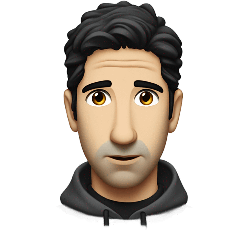 younger David Schwimmer very sad emoji