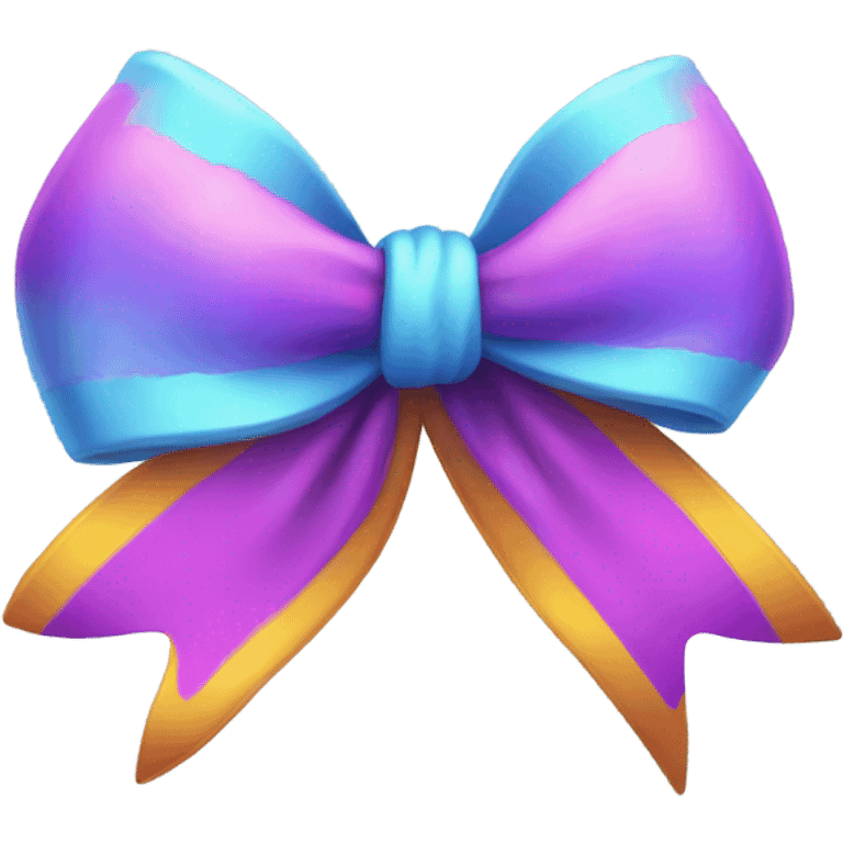 A cute bow emoji