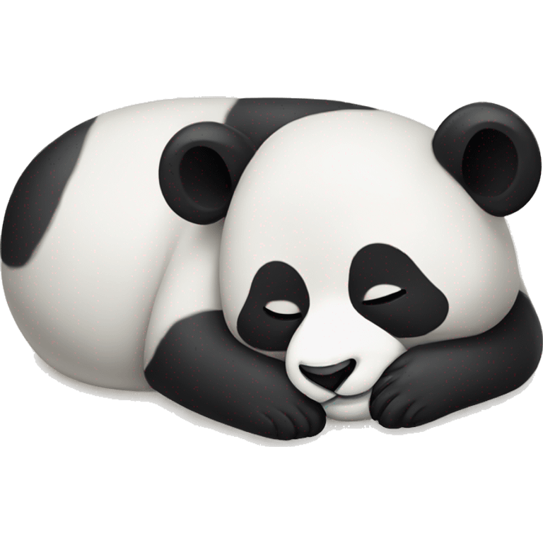 sleeping panda emoji