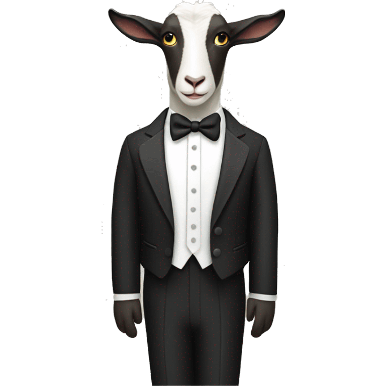 goat tuxedo emoji