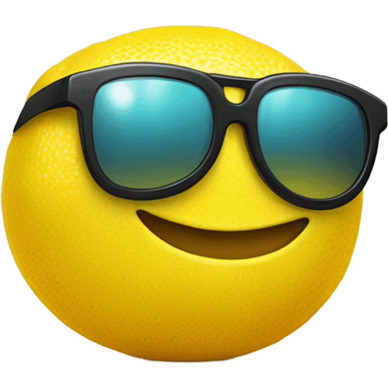 Groovy lemon emoji