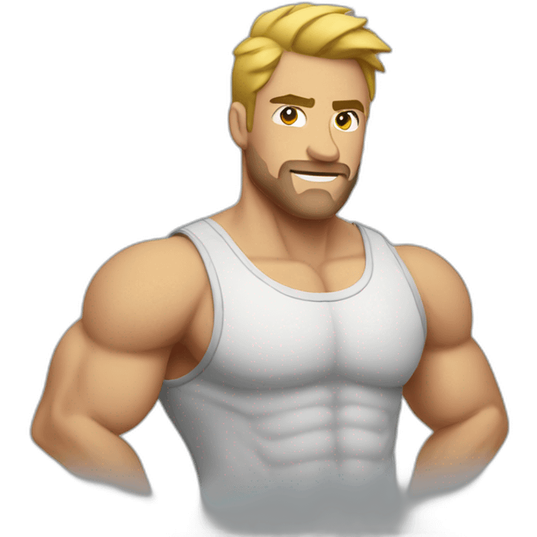 Muscle shirt fighter emoji