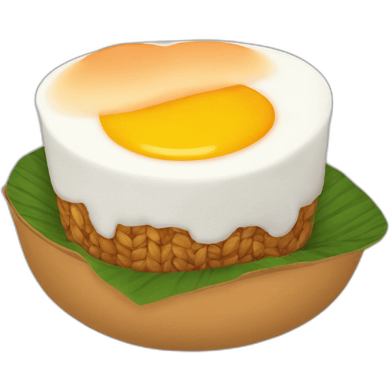 malaysian nasi lemak emoji