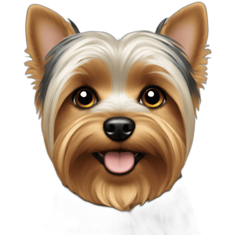 yorkie white emoji