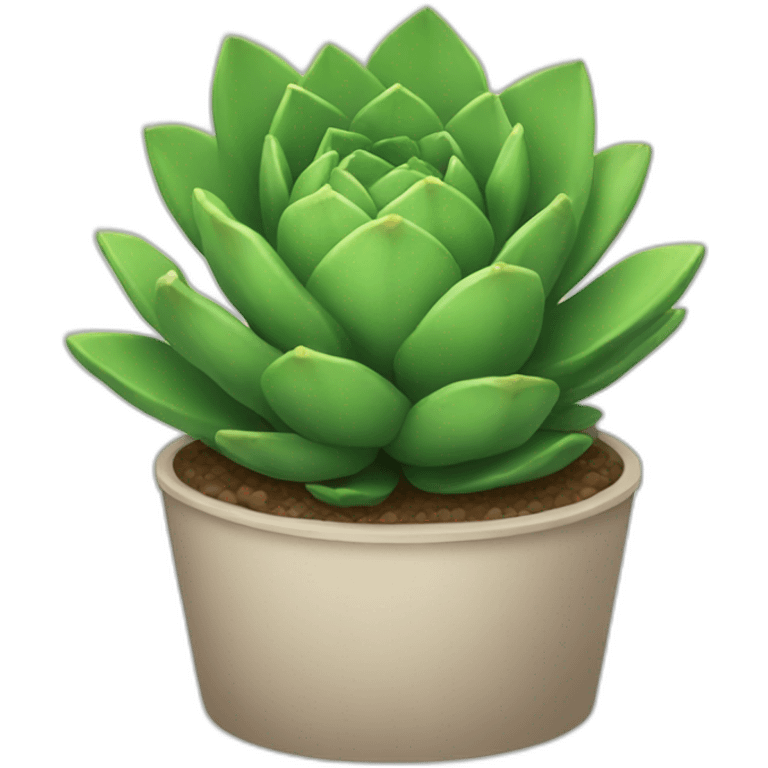 Léo succulent emoji