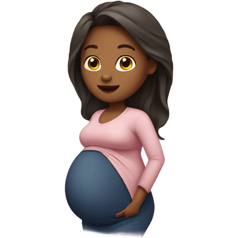 Pregnant emoji