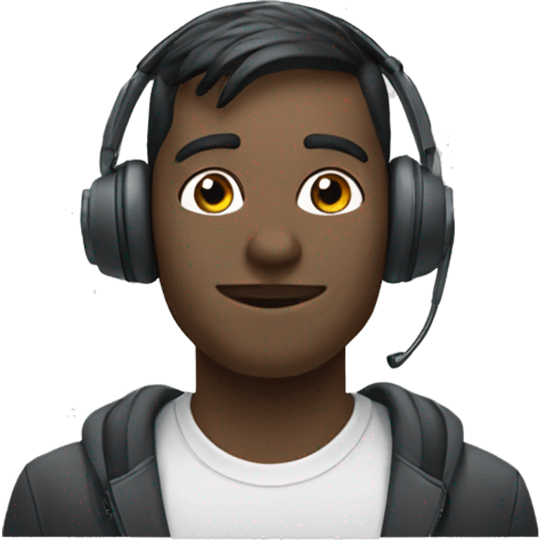 coinbase employee that has a headset on emoji