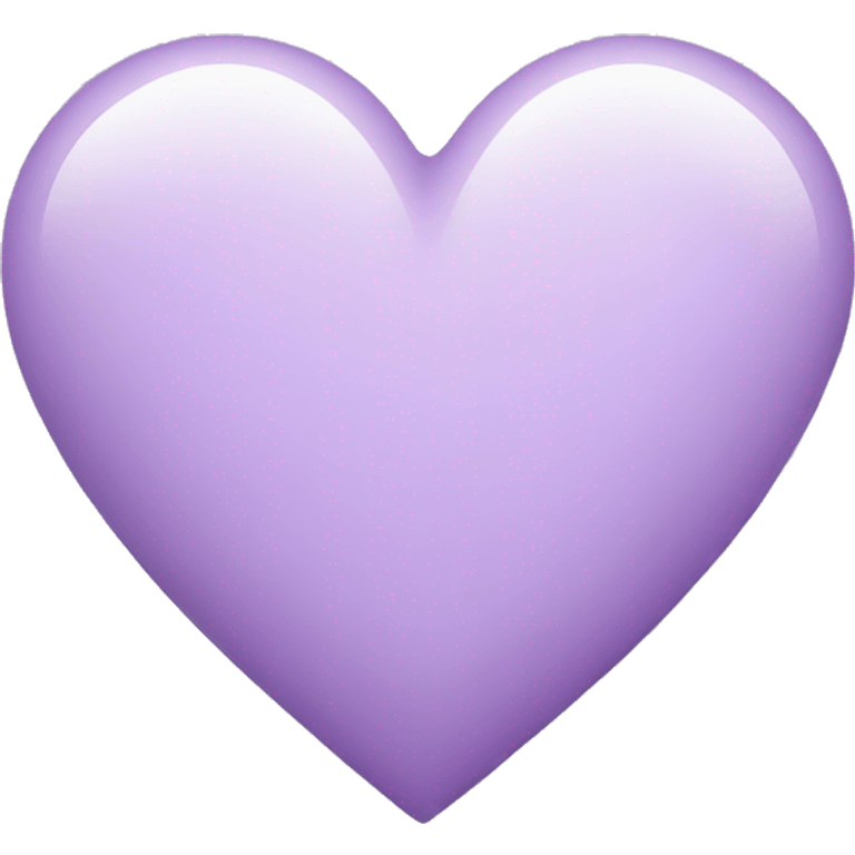 pastel purple heart emoji