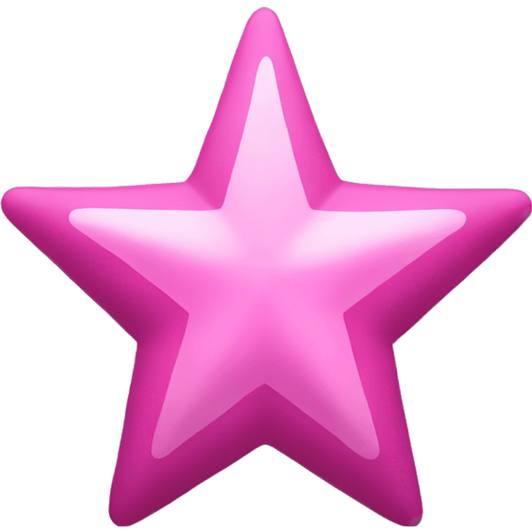 pink star  emoji