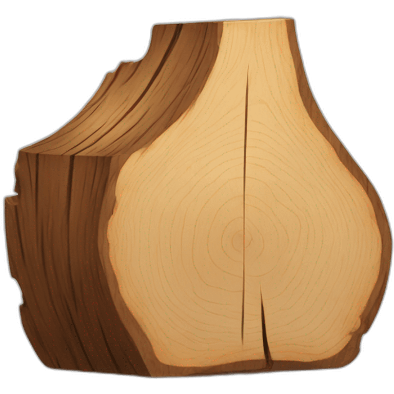 Piece of wood emoji